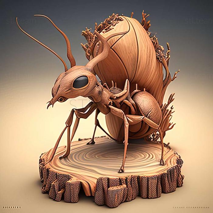 3D модель Cylindromyrmex whymperi (STL)